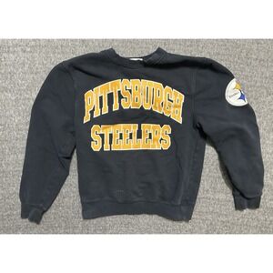 Mitchell Ness Nostalgia Co NFL Pittsburgh Steelers Retro Sweatshirt Crewneck S
